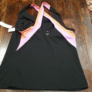 NWT Gap Black Athletic Tank Top  XL